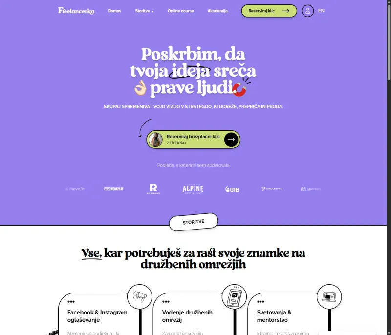 Freelancerka — Digital Marketing