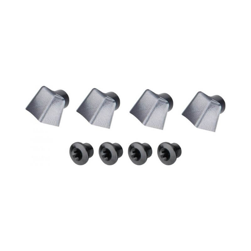 ABSOLUTE BLACK bolt covers SHIMANO Dura-Ace R9100 grey