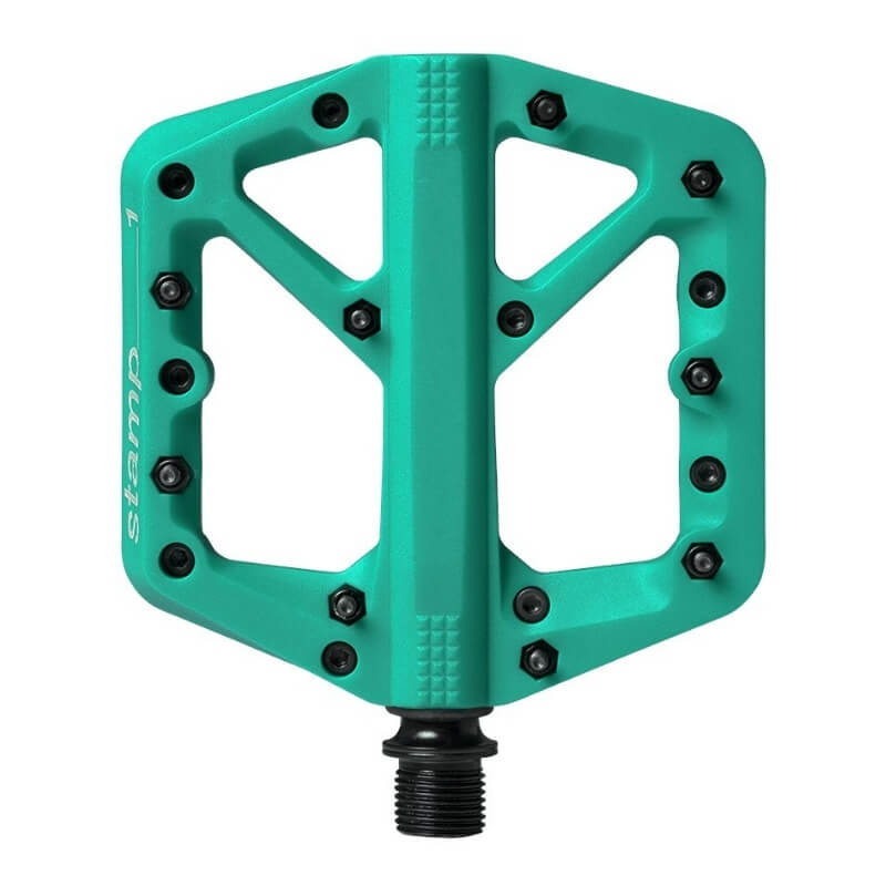 Pedala CRANK BROTHERS Stamp 1 Turquoise