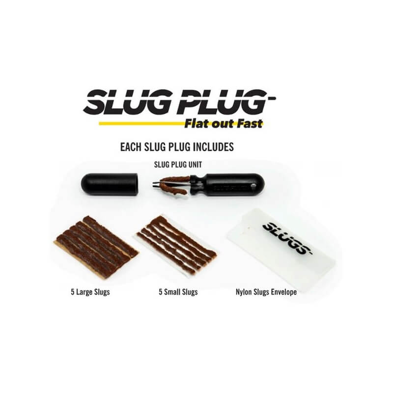 Set za flikanje plaščev RYDER SLUG PLUG Tubeless Repair kit