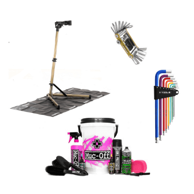 3 delni set ščetk za čiščenje kolesa MUC-OFF