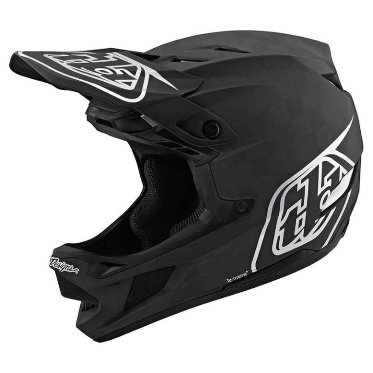 Full-face kolesarska čelada TROY LEE DESIGNS D4 CARBON STEALTH BLACK