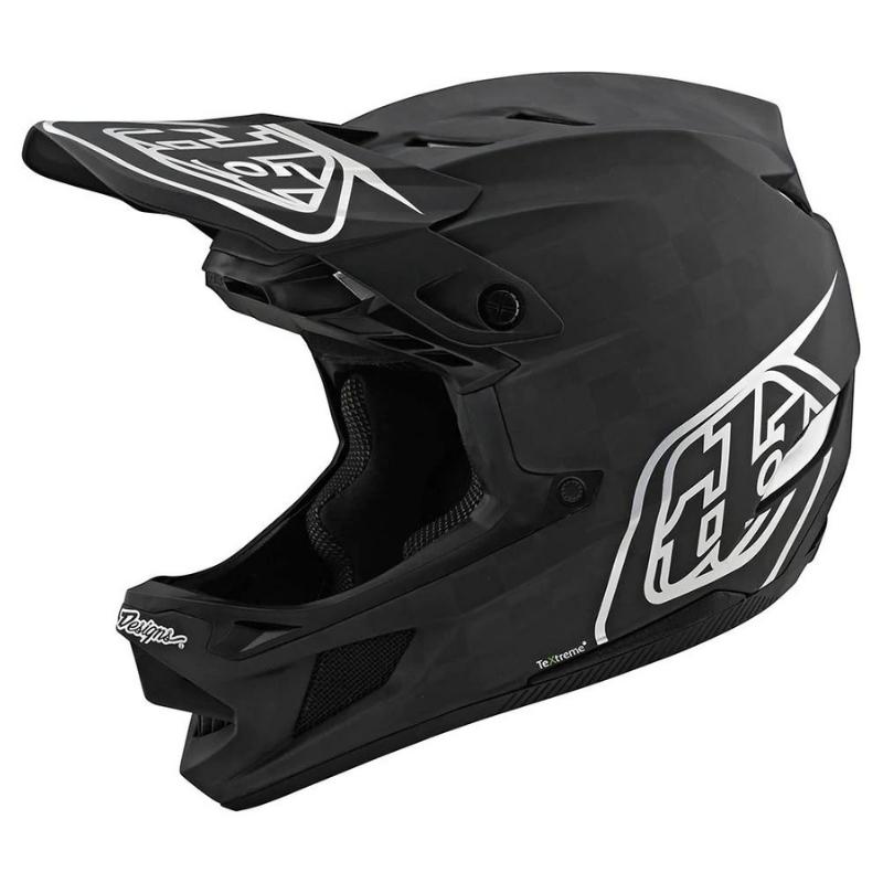 Full-face kolesarska čelada TROY LEE DESIGNS D4 CARBON STEALTH BLACK