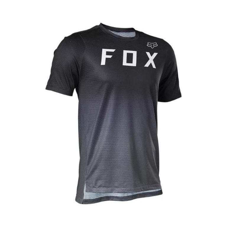 Kolesarski dres FOX FLEXAIR JERSEY SS BLACK
