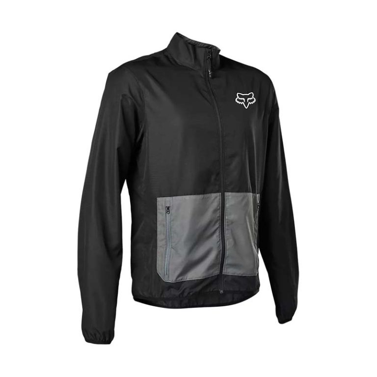 Kolesarska vetrovka FOX RANGER WIND JACKET BLACK