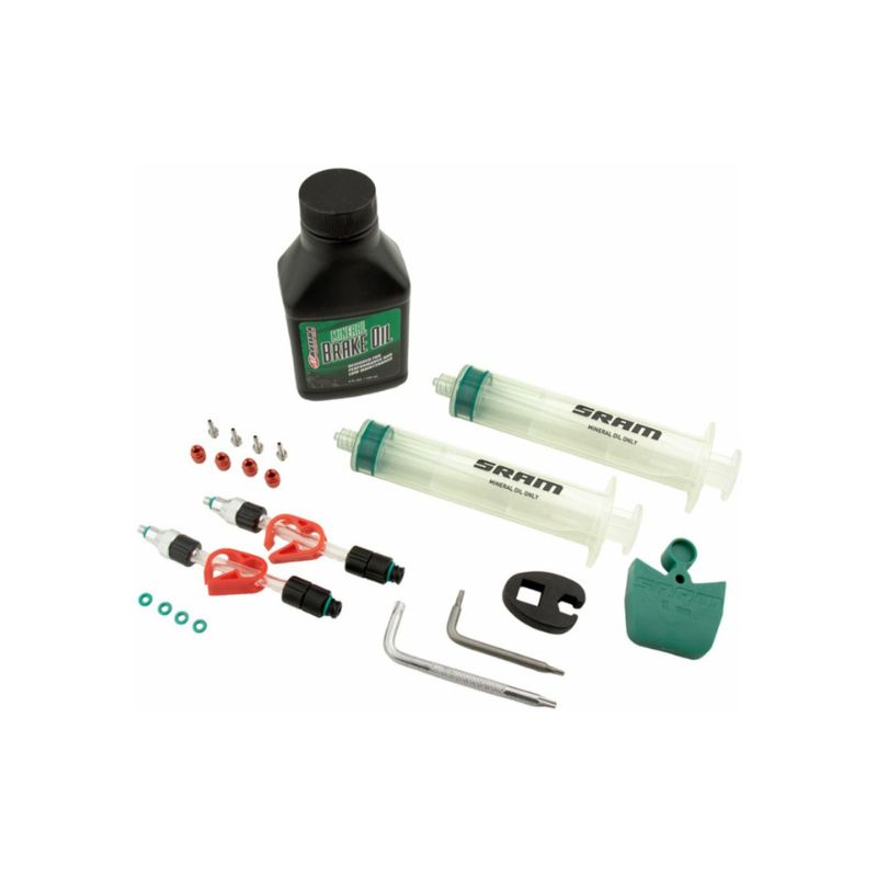 Orodje za odzračevanje zavor SRAM z mineralnim oljem