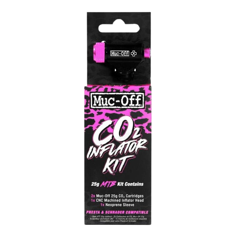 Tlačilka MUC-OFF CO2 MTB inflator kit
