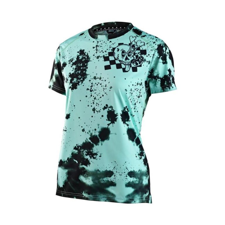 Ženski kolesarski dres TROY LEE DESIGNS LILIUM SS MICAYLA GATTO WATERCOLOR MIST