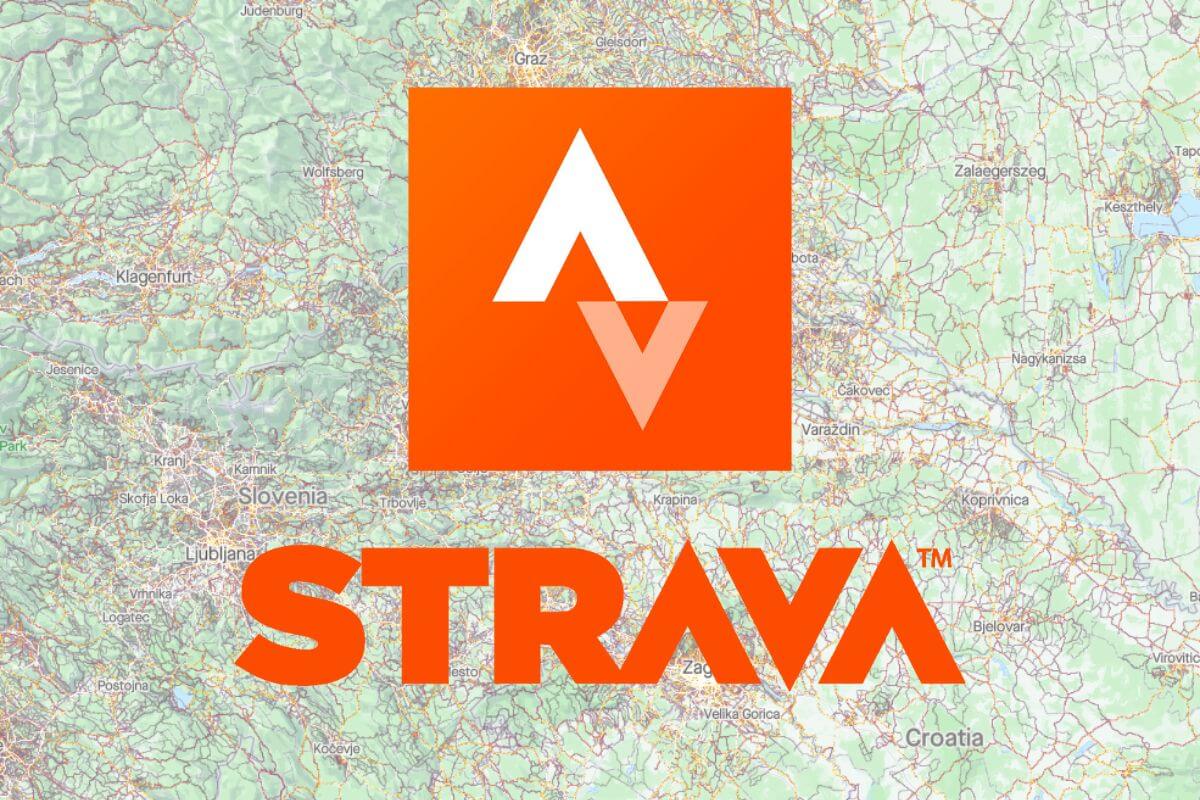 Aplikacija za kolesarske poti Strava