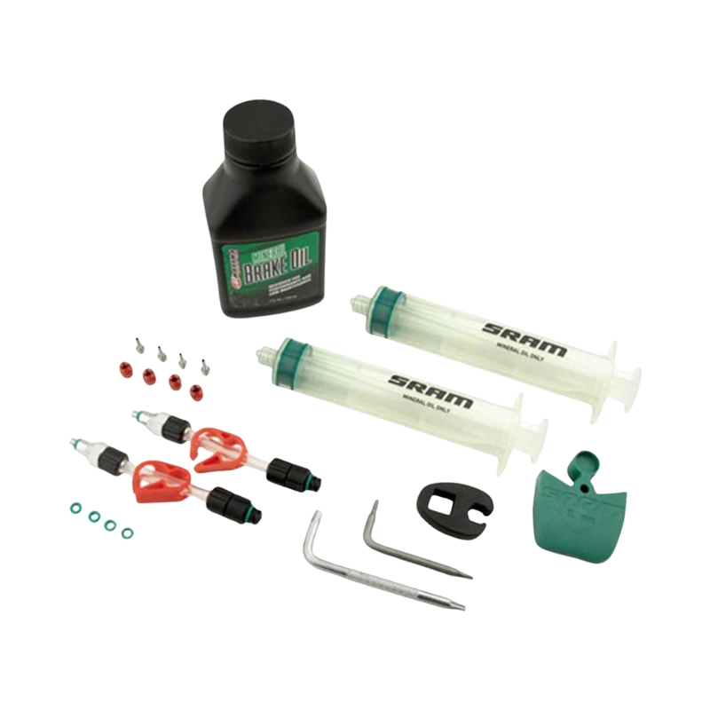 Orodje za odzračevanje zavor SRAM z mineralnim oljem