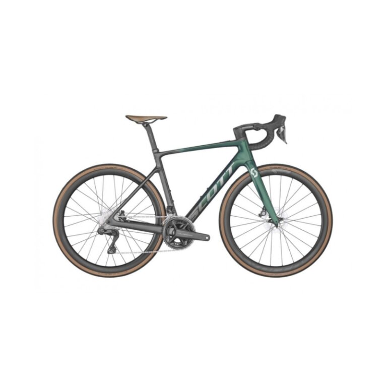 Električno cestno kolo SCOTT ADDICT eRIDE 10 Green