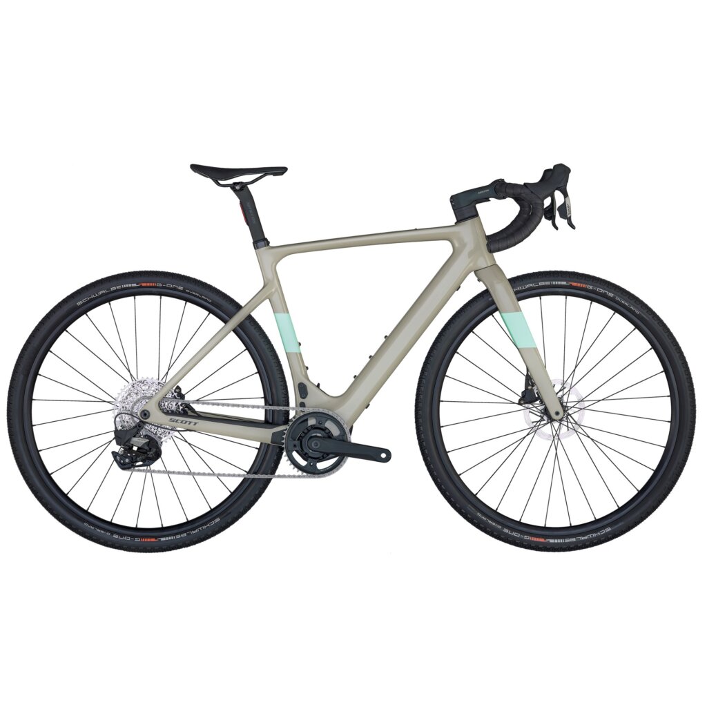 Električno gravel kolo SCOTT Solace Gravel eRide 30 siva