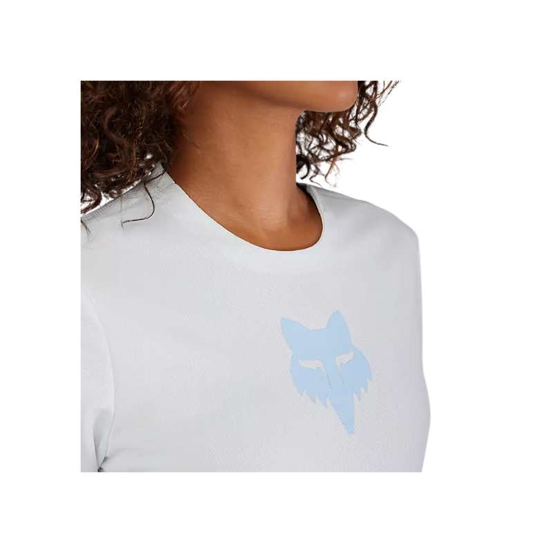 Ženski kolesarski dres FOX Ranger SS Fox Head Pale Blue