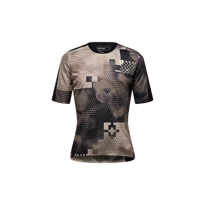 Kolesarski dres FOX Flexair Ascent SS Jersey Pulse Sand