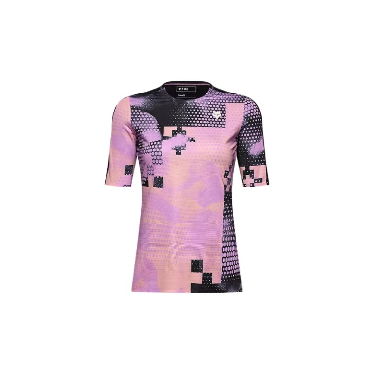 Ženski kolesarski dres FOX Flexair Ascent SS Pulse Dusty Rose