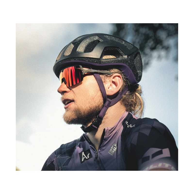 Očala TRIPOINT Lake Prespa Matt Black Red