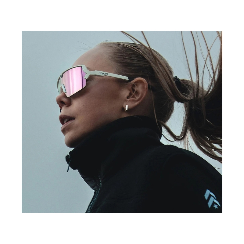 Očala TRIPOINT Lake Prespa Small Matt White Pink Multi