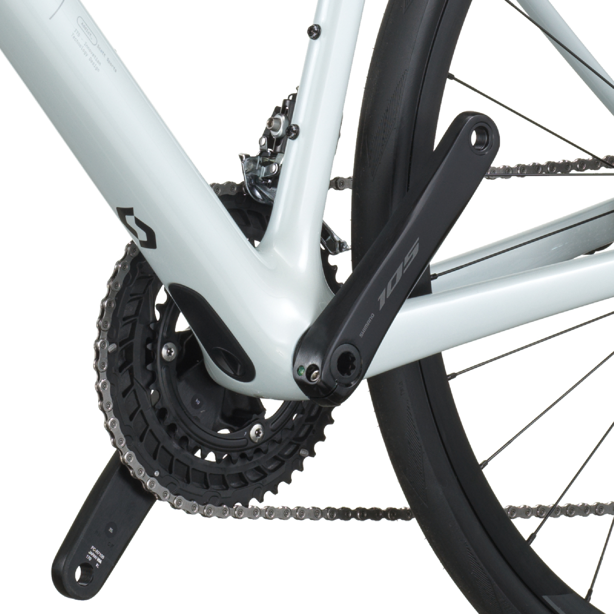 Cestno kolo SCOTT ADDICT 50 bela 2026