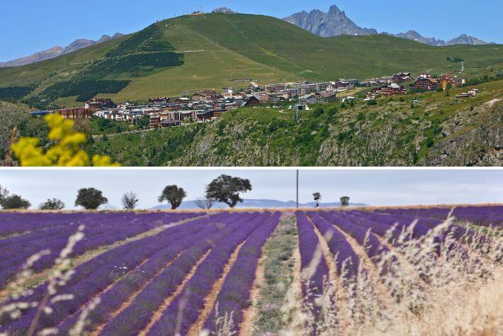 Kolesarske poti v Franciji.