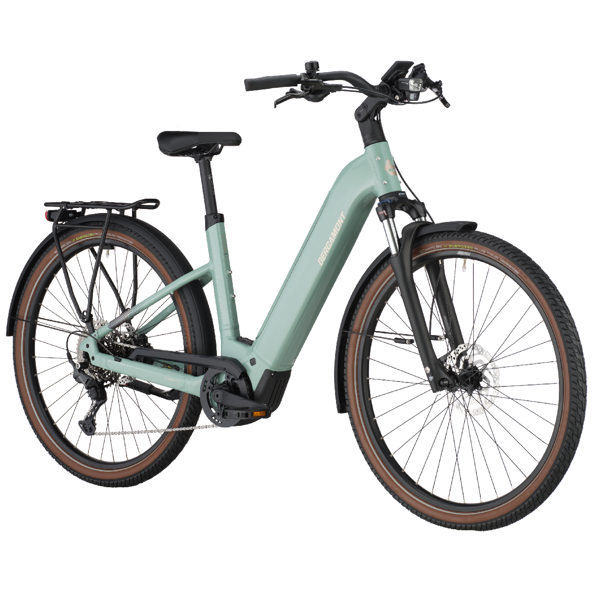 Električno treking kolo BERGAMONT E-Horizon Sport 20 Wave turkizna