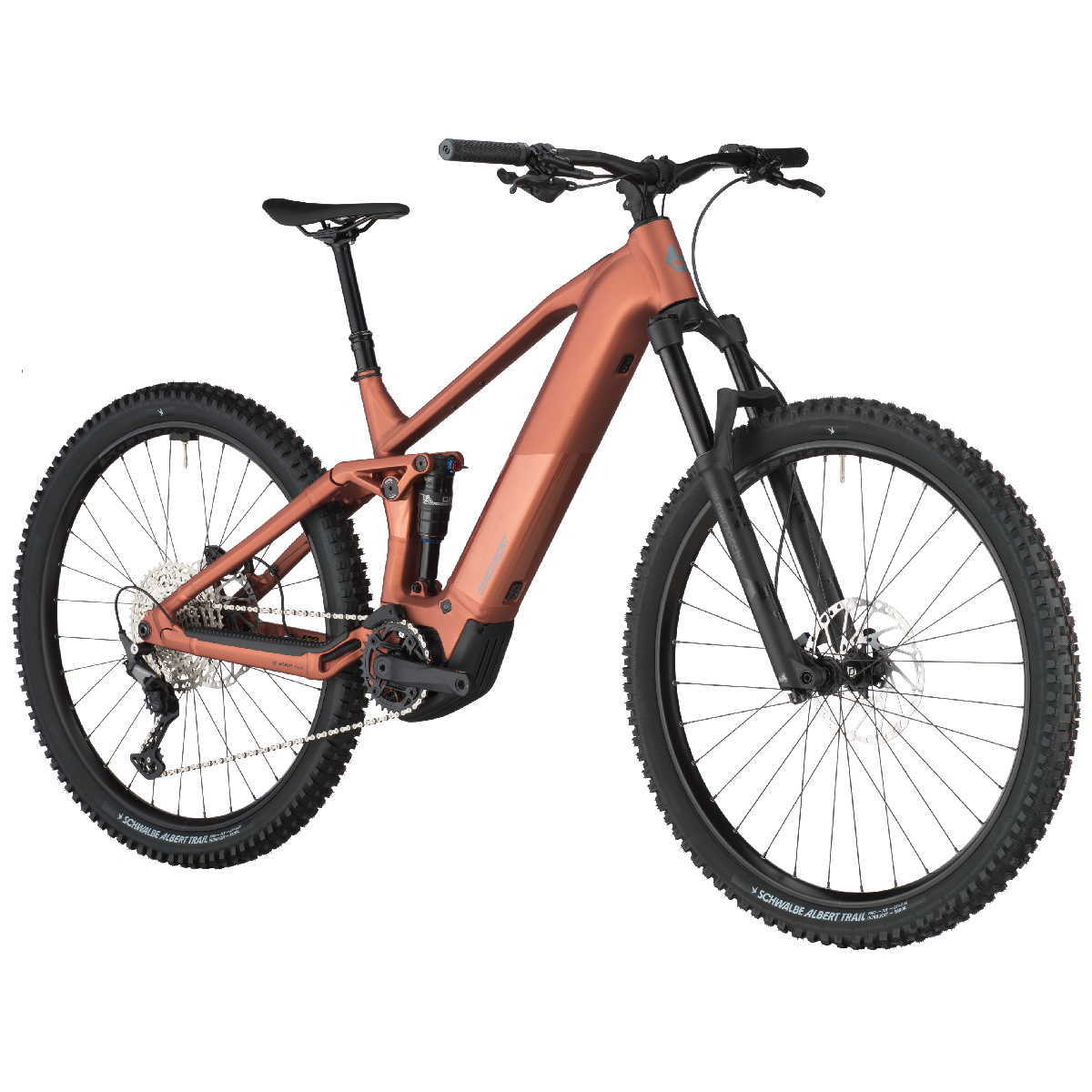 Električno gorsko kolo BERGAMONT E-Revox FS 20 oranžna