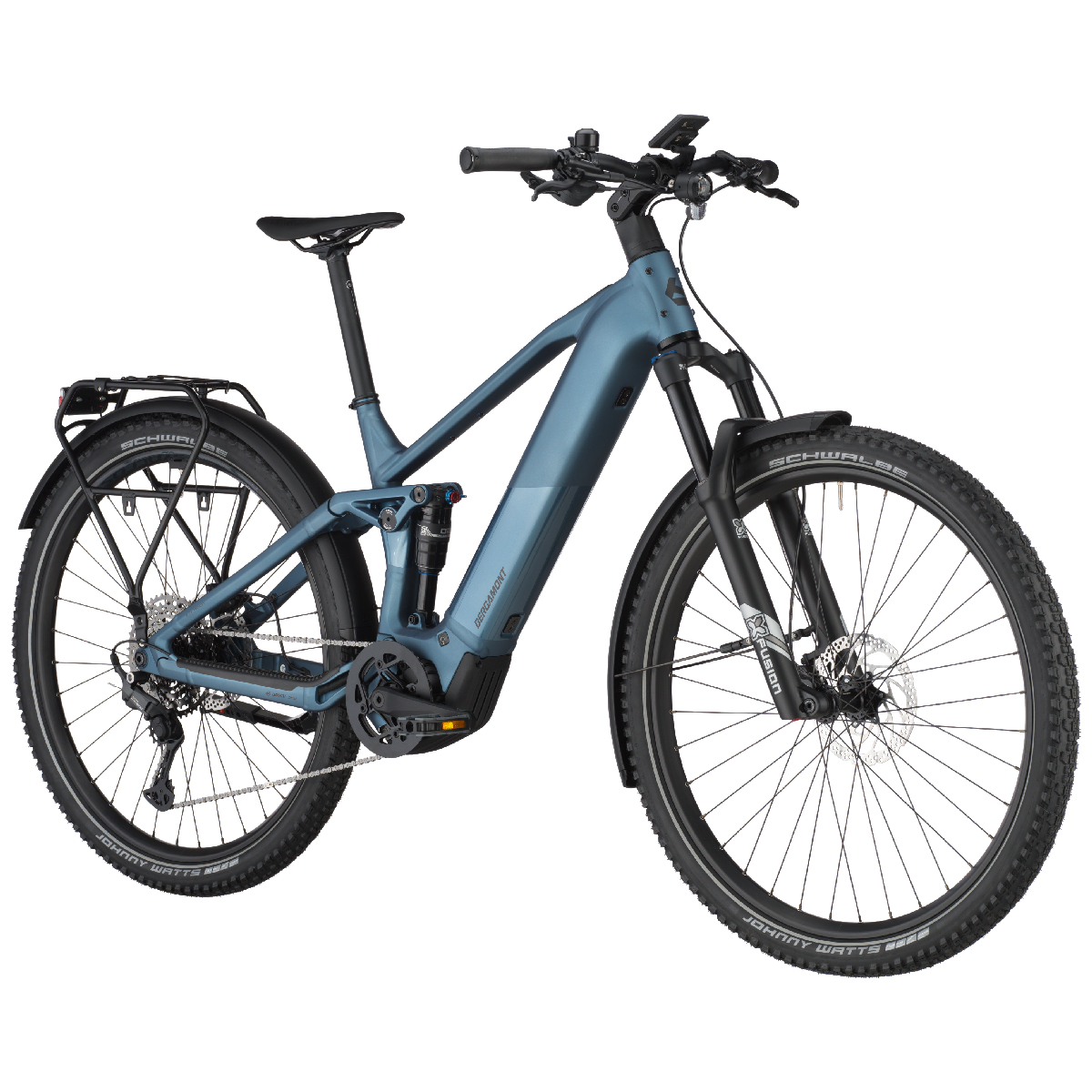 Električno treking kolo BERGAMONT E-Horizon Suv FS 10 modra