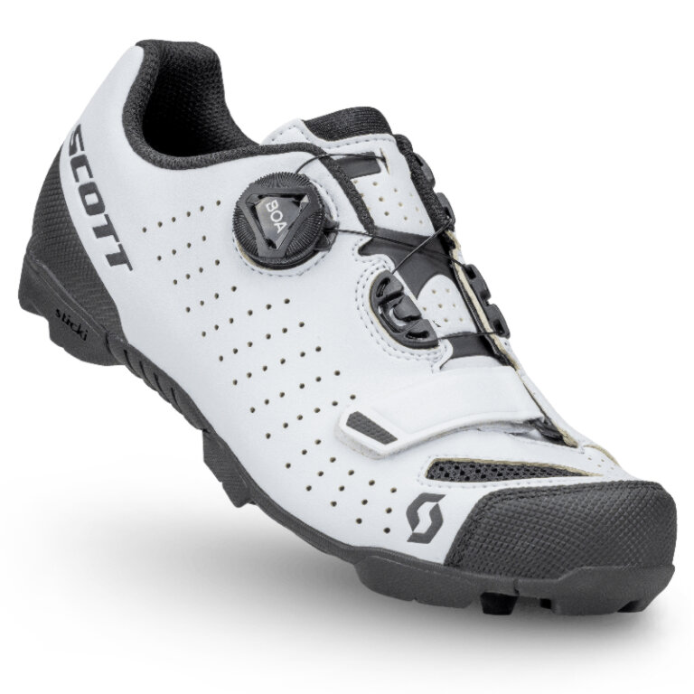 Kolesarski čevlji SCOTT MTB Comp Boa white black ženski