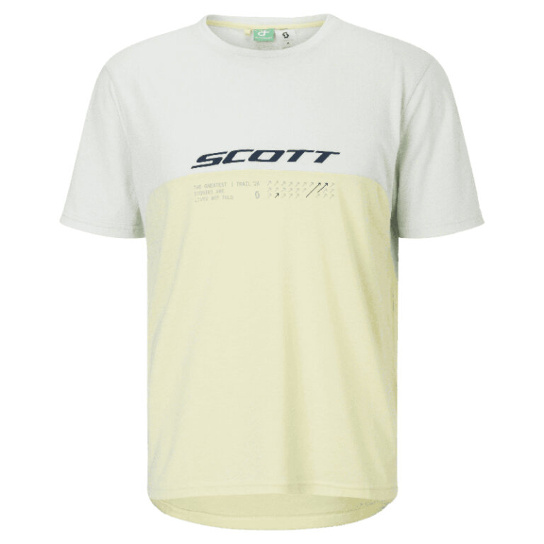 Kolesarska majica SCOTT Vertic Dri acid yellow grey