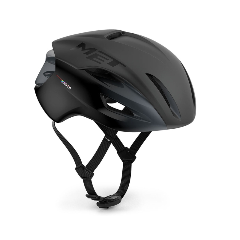 Cestna kolesarska čelada MET Manta MIPS Black