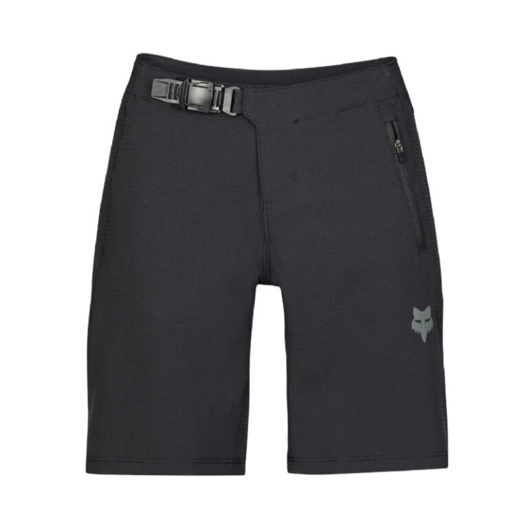 Kolesarske hlače FOX Defend Short black otroške Kolesarske hlače FOX Defend Short black otroške
